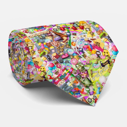 Purim Hals-Krawatte Krawatte (Gerollt)