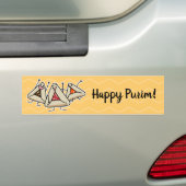 Purim hamantaschen Gebäck Sameach Oznei Haman Autoaufkleber (Auf Auto)