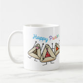 Purim hamantaschen Gebäck Sameach Oznei Haman Kaffeetasse (Links)