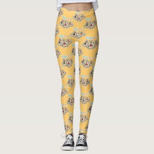 Purim hamantaschen Gebäck Sameach Oznei Haman Leggings