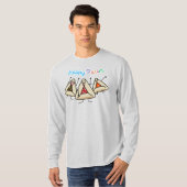 Purim hamantaschen Gebäck Sameach Oznei Haman T-Shirt (Vorne ganz)
