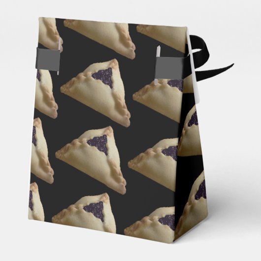 Purim Hamentashen - Shalach Manot Geschenkschachtel (Rückseite)