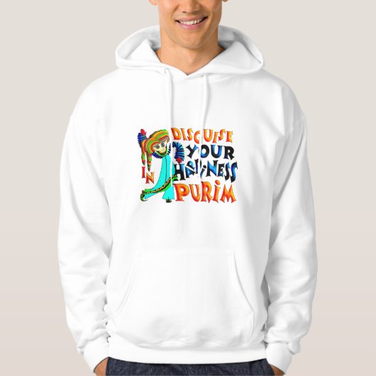 Purim Hoodie (Vorderseite)