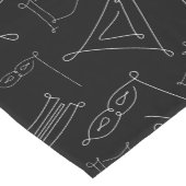 Purim Kurzer Tischläufer (Ecke)