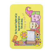 Purim Magnet (Vertikal)