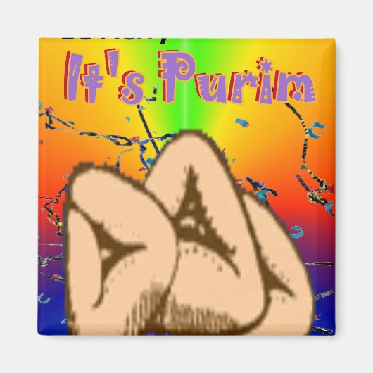 Purim Magnet (Vorne)