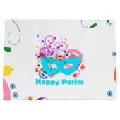 Purim Mask Große Geschenktüte (Vorderseite)
