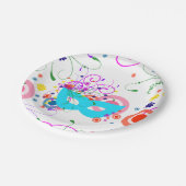 Purim Mask Pappteller (Schrägansicht)