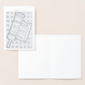 Purim Megillah Scroll Folienkarte (Anzeige)