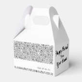 Purim Mishloach Manot Personalisiertes Geschenk Geschenkschachtel (Rückseite)