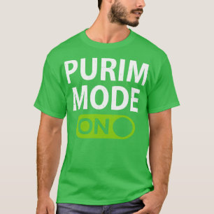 Purim Mode on Funny Purim Festival Kostüm T-Shirt
