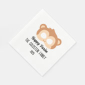 Purim Monkey Maskerade Kostüm Serviette (Ecke)