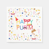 Purim Napkins Serviette (Vorderseite)