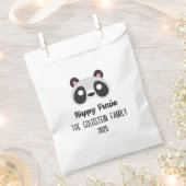 Purim Panda Maskerade Kostüm Geschenktütchen (Ausgeschnitten)