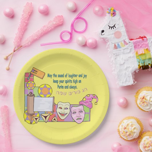 Purim Pappteller (Party)