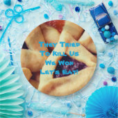 Purim Party Jewish Funny Sprichwort  Pappteller (Party)