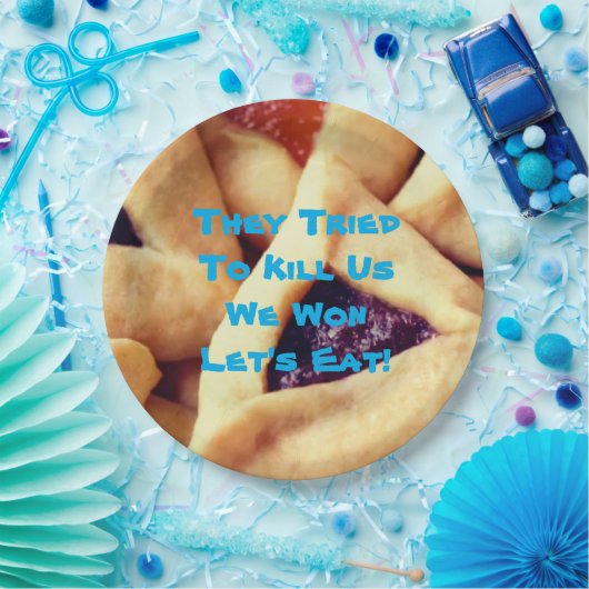 Purim Party Jewish Funny Sprichwort Pappteller (Party)