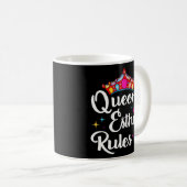 Purim Party Queen Esther Rules Kaffeetasse (VorderseiteRechts)