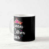 Purim Party Queen Esther Rules Kaffeetasse (Vorderseite Links)