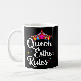 Purim Party Queen Esther Rules Kaffeetasse