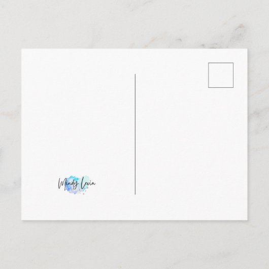 Purim Postcard Postkarte (Rückseite)