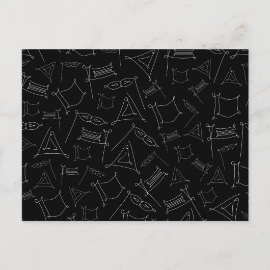 Purim Postkarte (Vorderseite)