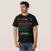 Purim Quiz - Testen Sie Ihr Wissen über diesen Jud T-Shirt (Vorne ganz)