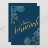 Purim Sameach jüdische Karte für Irrköpfe (Vorne/Hinten)