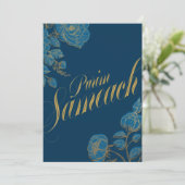 Purim Sameach jüdische Karte für Irrköpfe (Stehend Vorderseite)