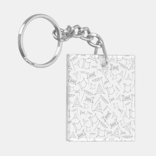 Purim Schlüsselanhänger (Vorderseite links)