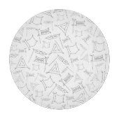 Purim Schneidebrett (Vorderseite)