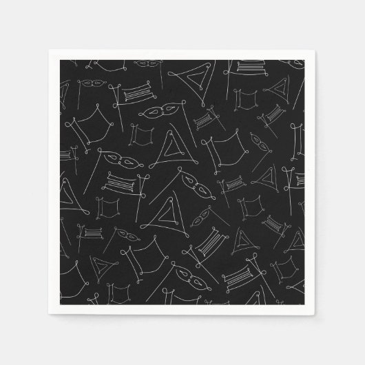 Purim Serviette (Vorderseite)