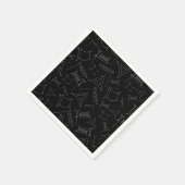 Purim Serviette (Ecke)