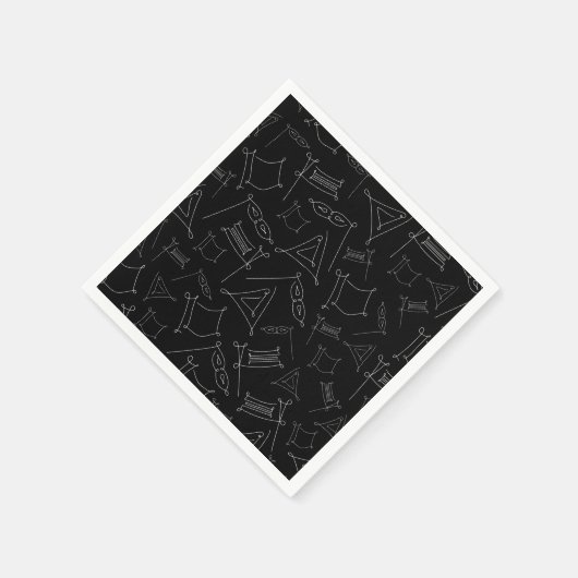 Purim Serviette (Ecke)