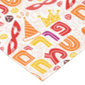 Purim Tablecloth Tischdecke (Schrägansicht)