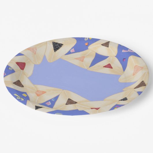 Purim Teller (Schrägansicht)