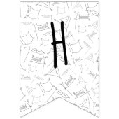 Purim Wimpelkette (Zweite Fahne)