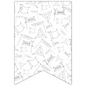 Purim Wimpelkette (Erste Fahne)