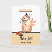 Purinfekter Valentinstag Karte (Vorderseite)