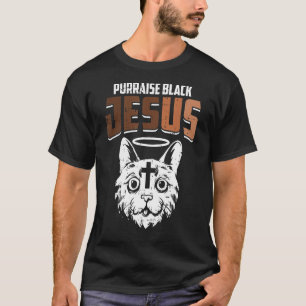 Purise Black Jesus Black History Monat Niedlicher  T-Shirt