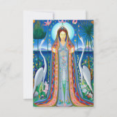 Purissima, Mother Most Pure, 1927 von Joseph Stell Dankeskarte (Vorderseite)