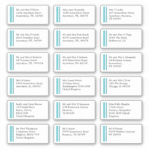 Purist Blue Line Individuelle Namensadresse Versan