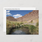 Puritama Hot Springs, Atacama Wüste, Chile Postkarte (Vorne/Hinten)