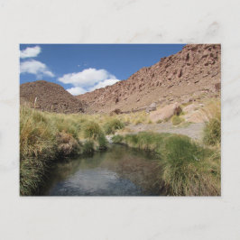Puritama Hot Springs, Atacama Wüste, Chile Postkarte
