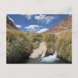 Puritama Hot Springs, Atacama Wüste, Chile Postkarte