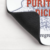 Puritanisches Dickbags Mousepad (Ecke)