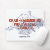 Puritanisches Dickbags Mousepad (Mit Mouse)