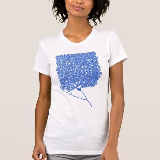 Purkinje (blau) T-Shirt (Vorderseite)