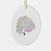 Purkinje Neuron Keramik Ornament (Rechts)