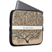 Purkinje Neuron Zeichnend - Name des Streifenärzts Laptopschutzhülle (Vorne Rechts)